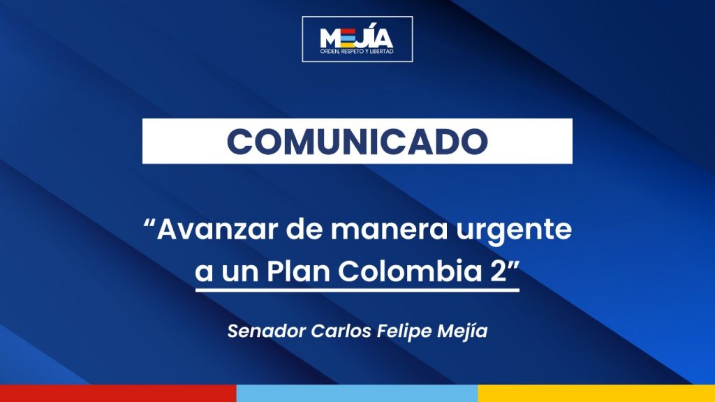 carta del senador mejia a canciller