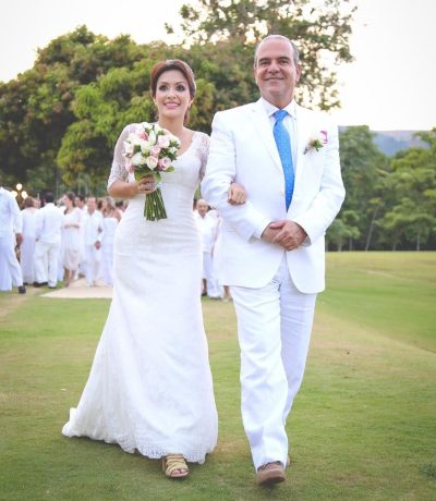 matrimonio senador mejia